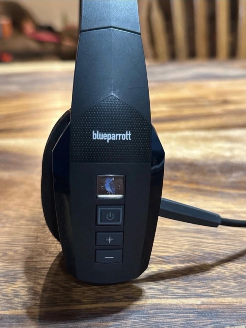 BlueParrott Over-Ear Headset in Black - Noise-Isolating Wireless Headphones